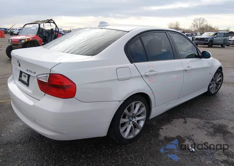 2007 BMW 328Xi z USA, uszkodzony, nr VIN WBAVC93597KX56141